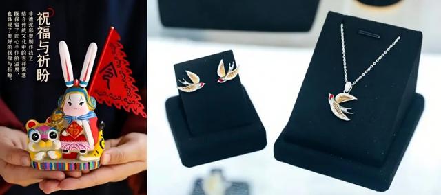 图：融合兔儿爷与北京雨燕元素的特色文创，让京味文化有了鲜活载体