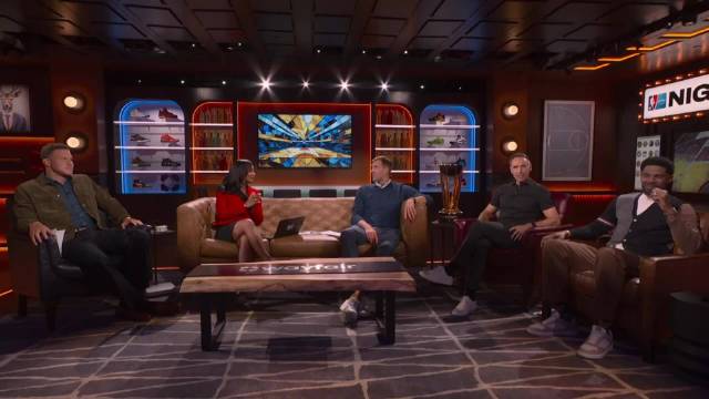 老美这个制作越来越精良了，看看约老师这个赛后采访的排场