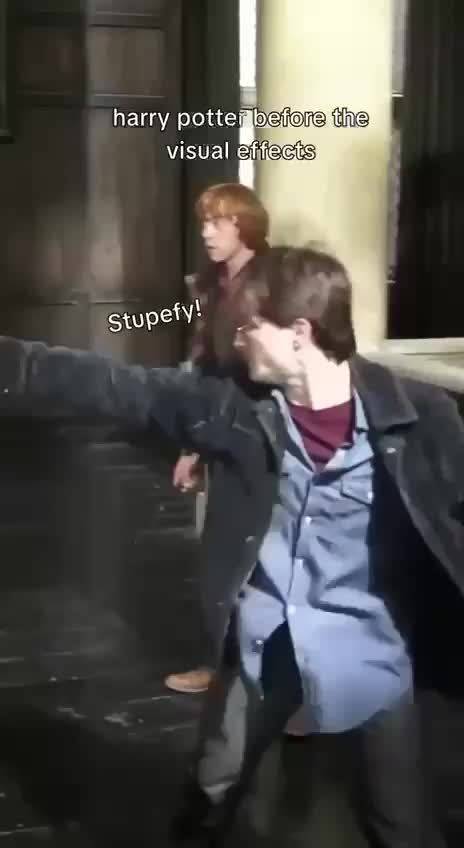 《哈利·波特》幕后拍摄花絮：当哈利波特失去特效