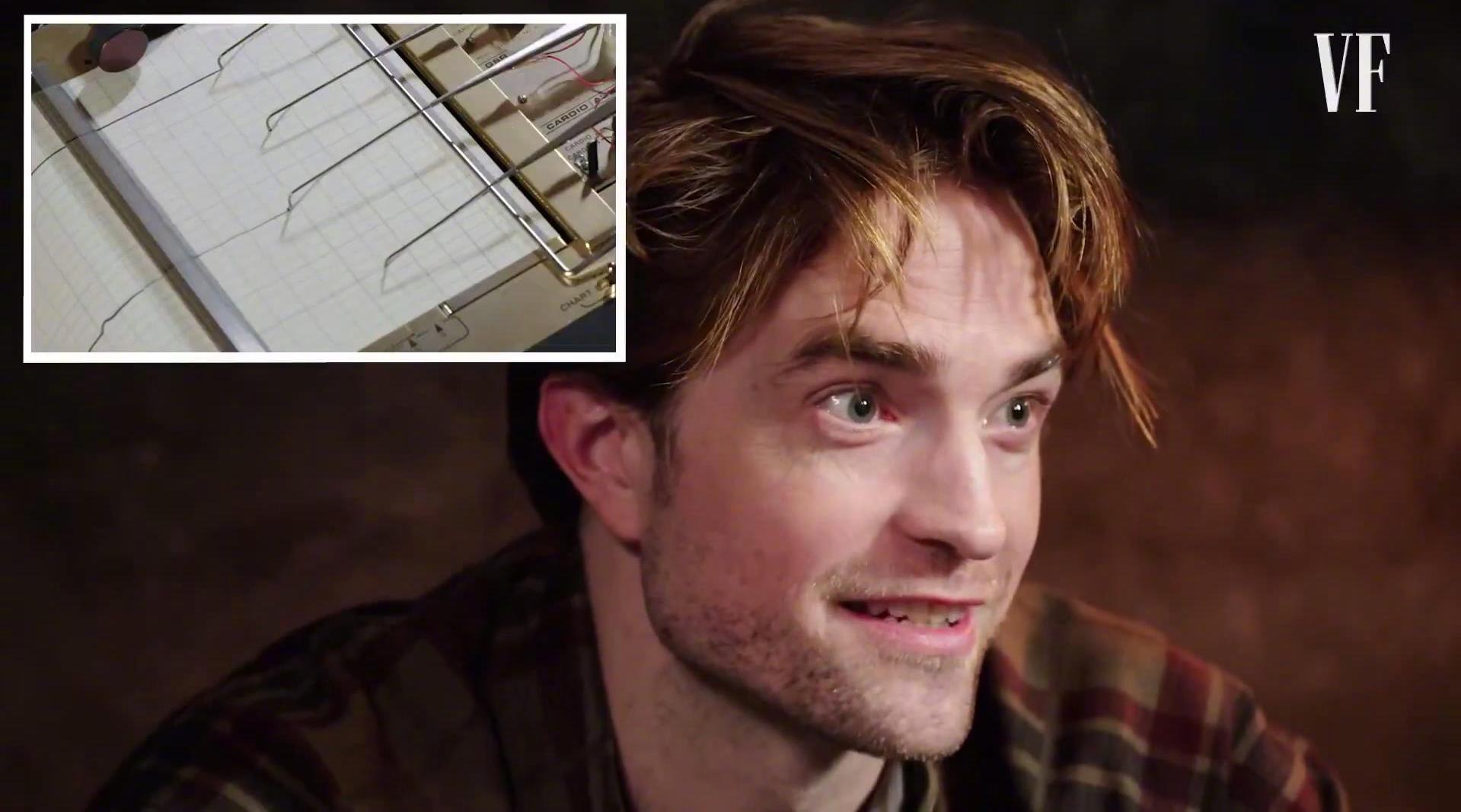 罗伯特·帕丁森测谎采访自曝曾与加菲等同住一床