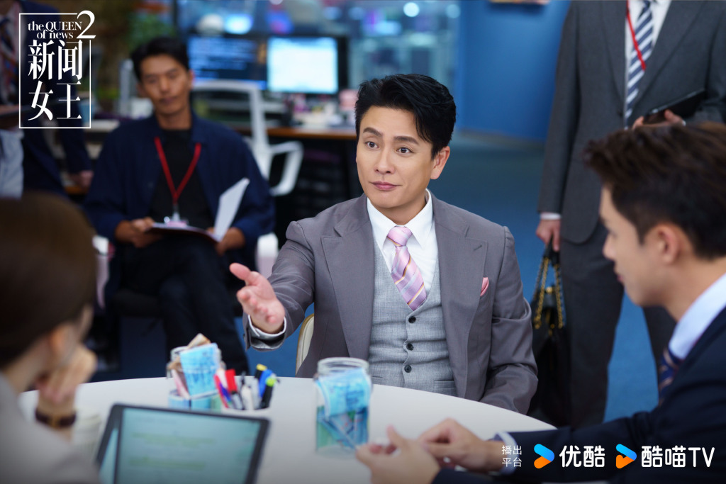 黄宗泽饰演的古肇华，只看流量，不顾新闻道德。