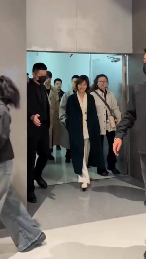 袁泉出席活动，美得既有智慧又具力量，妥妥的高智感美女