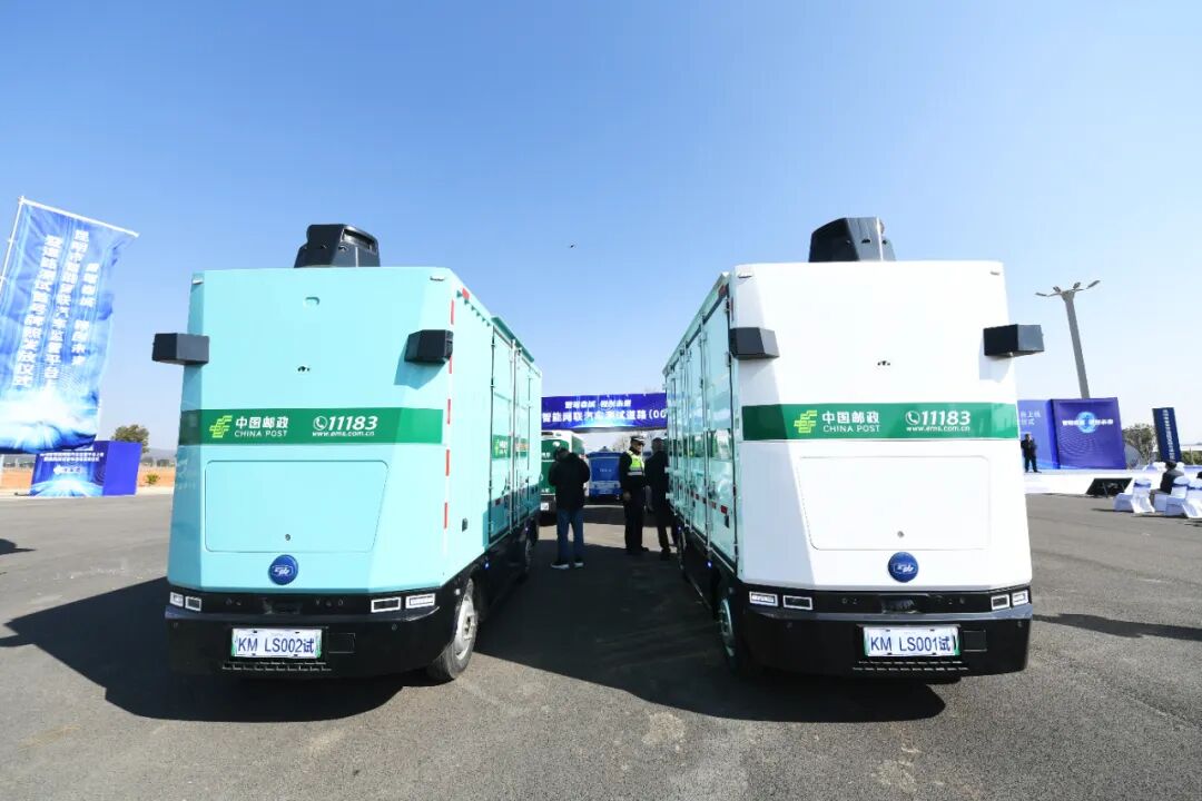 云内动力生产的智能无人物流车 王俊星 摄