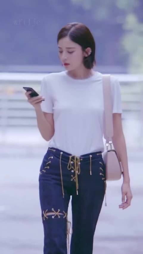 古力娜扎牛仔裤混剪