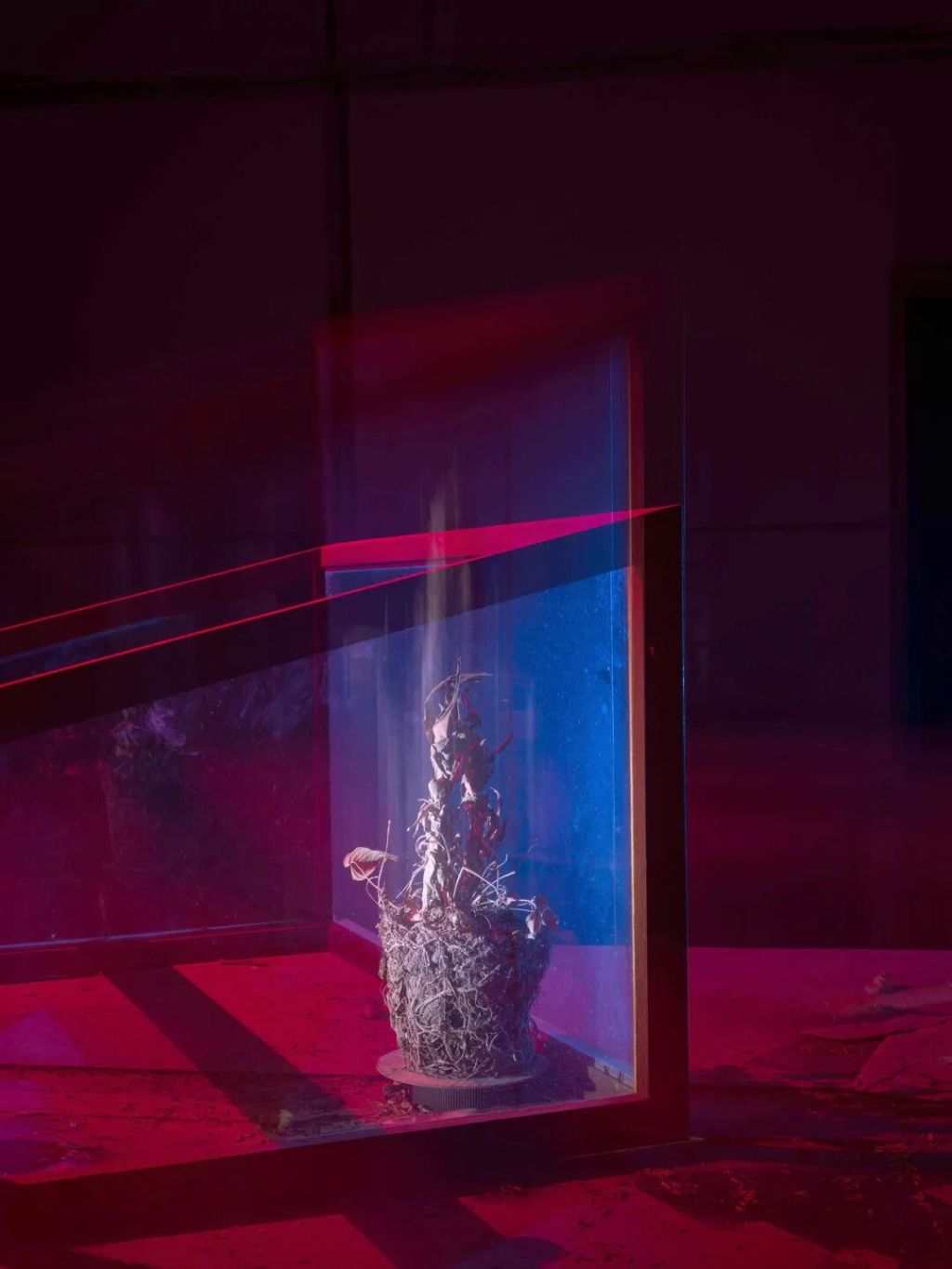 《色谕》系列之一，孙凛、黄建东作品。“瑞土境安：浙江瑞安摄影联展”作品之一