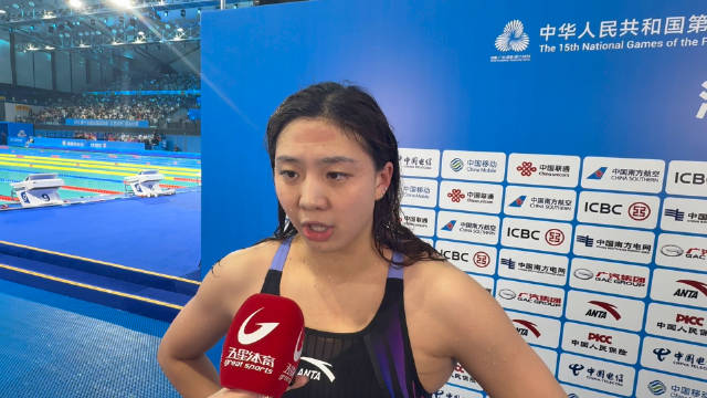 唐钱婷称蛙泳更需自我突破，力争每日进步
