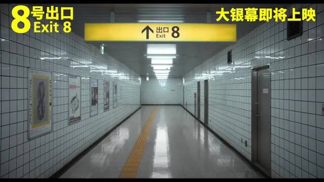 游戏改编电影《8号出口》官宣引进内地