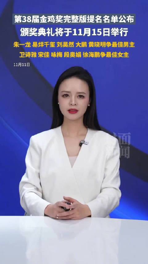 金鸡奖各奖项预测持续火热 你最看好谁，看好哪部影片？