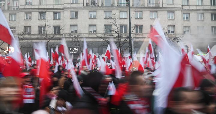 波兰庆祝独立107周年