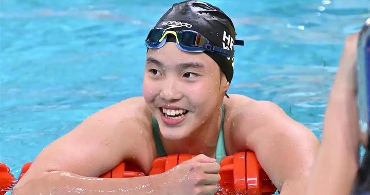 13岁于子迪打破叶诗文亚洲纪录，新一代泳坛天才诞生