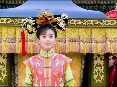 赵丽颖饰演的晴儿格格装真的是美呆了