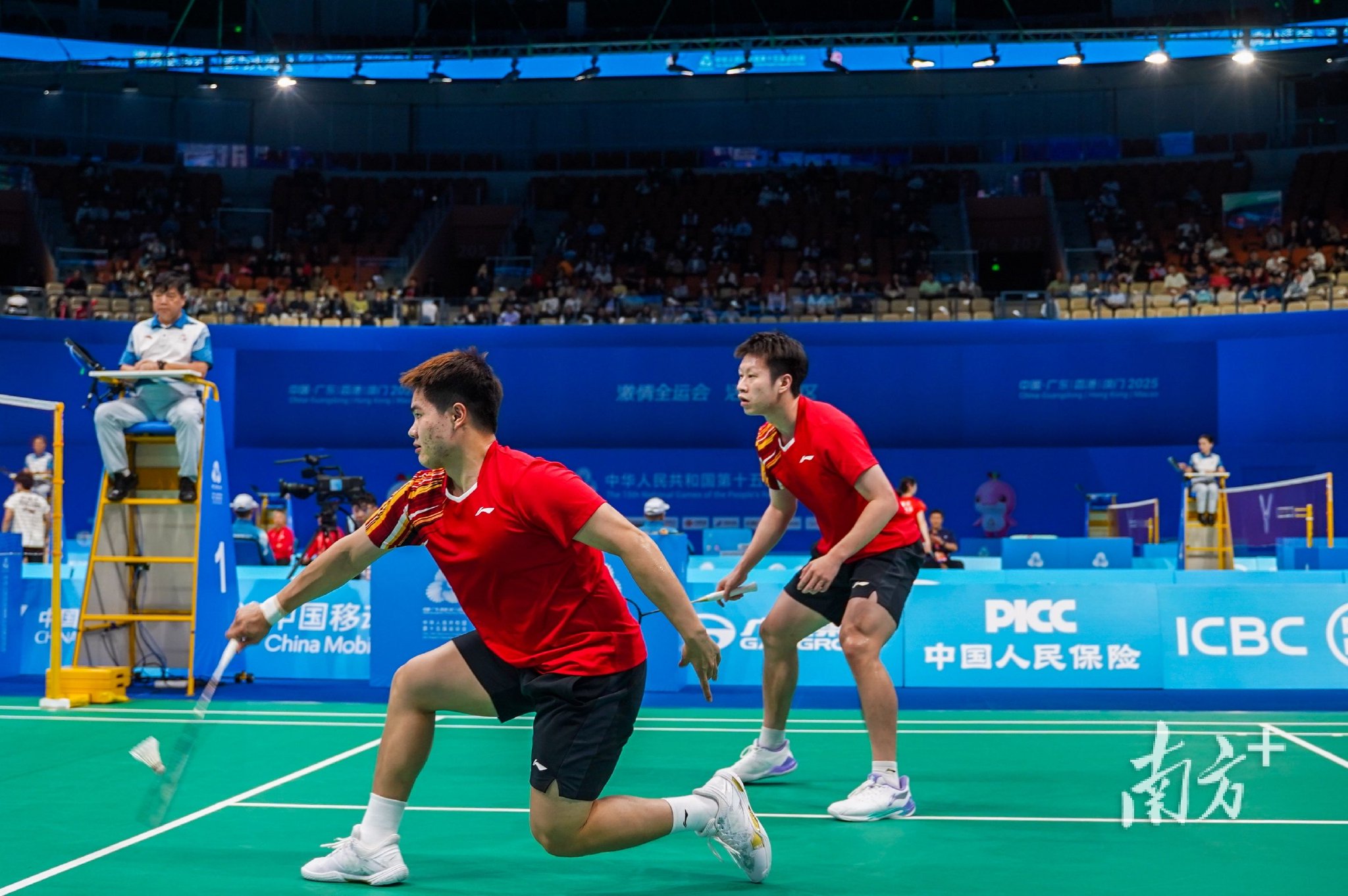 “梁王”组合“隔网相对”，梁伟铿：依然是熟悉的感觉