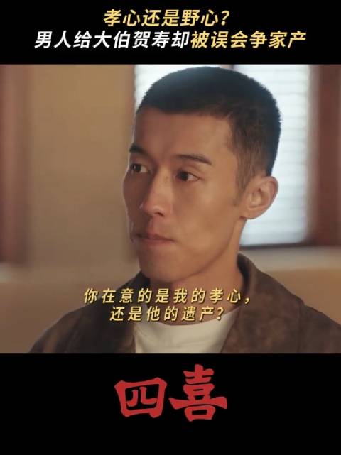 四喜 在利益面前，纯粹的孝心反而成了另有所图的证据 童瑶 周游