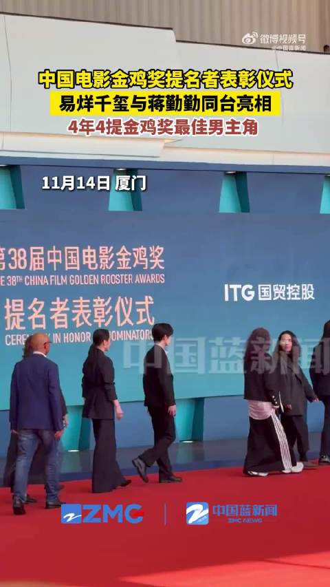 易烊千玺四年四提金鸡奖最佳男主角