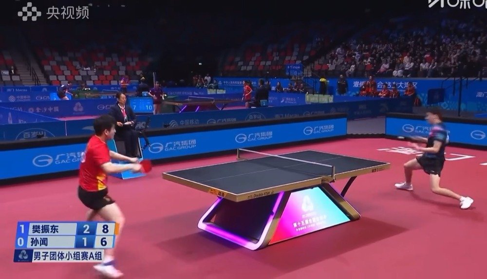 樊振东对落点的控制神了！精准控制