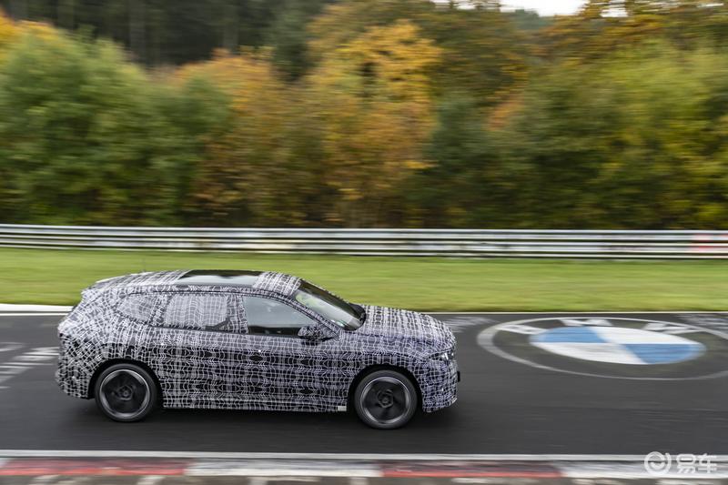 国产新世代BMW iX3正进行纽北赛道例行测试 计划于2026年投产