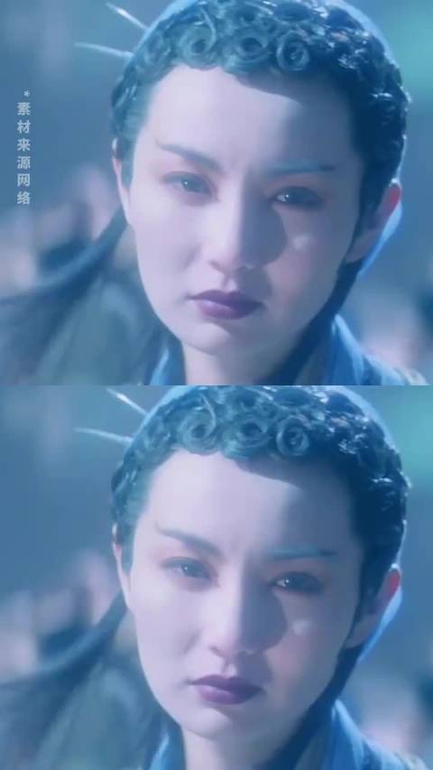 张曼玉戛纳红毯经典造型回顾，银色亮片裙海胆头展现慵懒风