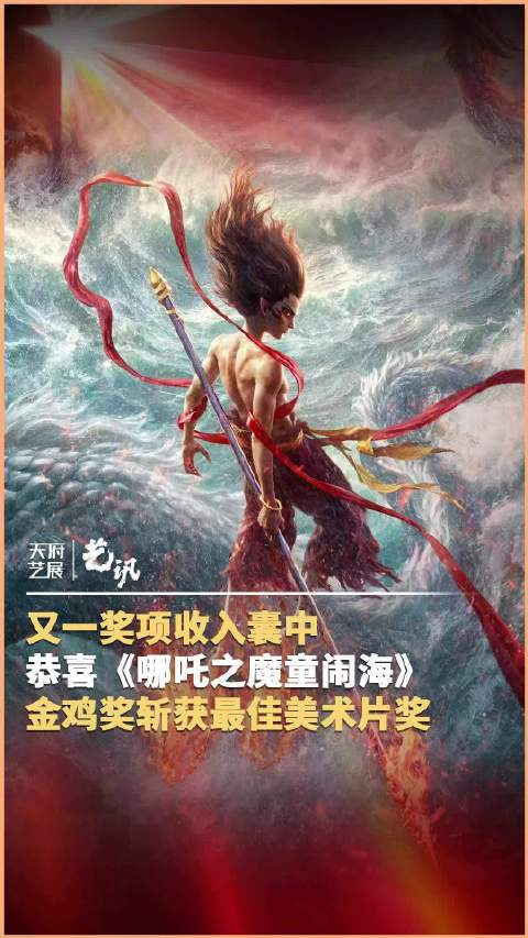 哪吒之魔童闹海获最佳美术片奖