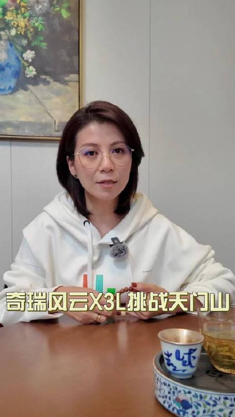 奇瑞风云X3L挑战天门山