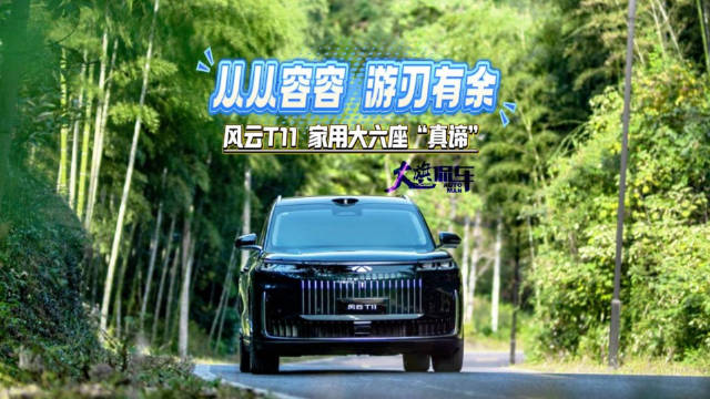 从从容容游刃有余 风云T11家用大六座“真谛”