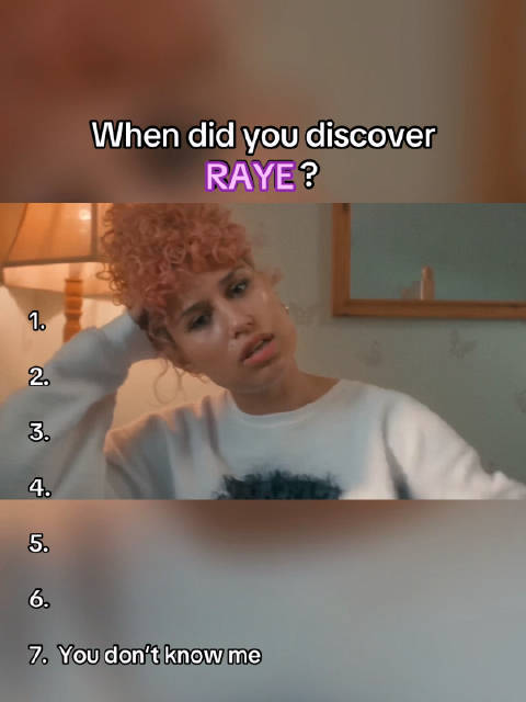 RAYE新单爆红全球，从幕后献唱到成名不易