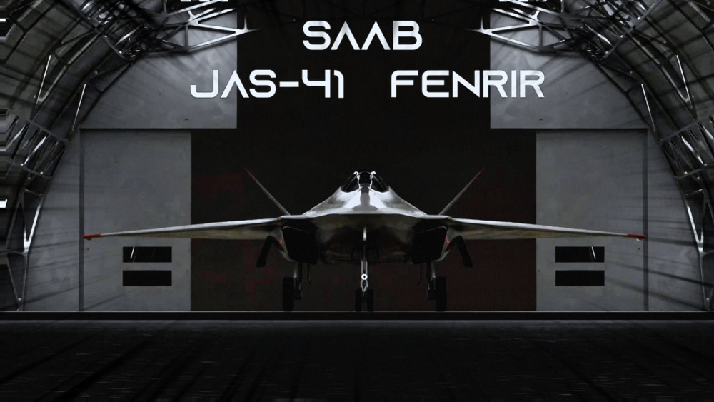 欧洲硬刚美国？瑞典芬里尔第六代战机曝光
