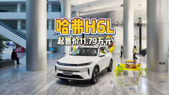 哈弗H6L正式上市，起售价11.79万元