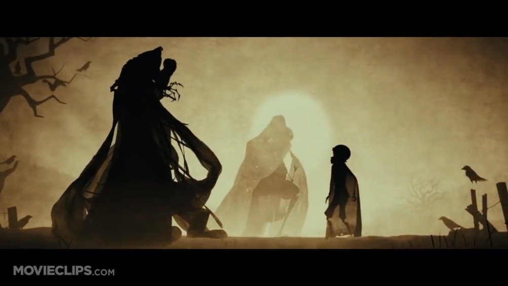 《哈利·波特与死亡圣器（上）》上映15周年，三兄弟传说动画获赞