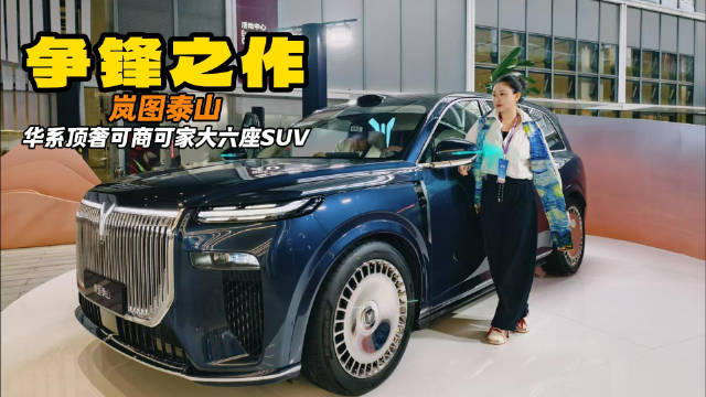 37.99万挑战百万级别配置 岚图泰山 商务家用豪华大六座SUV