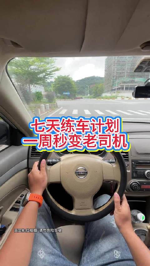 刚拿驾照的新手，我教你一个七天练车计划，一周秒变老司机