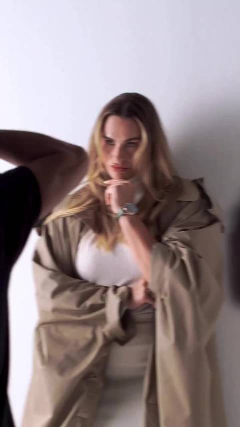 萨巴伦卡拍摄VOGUE大片