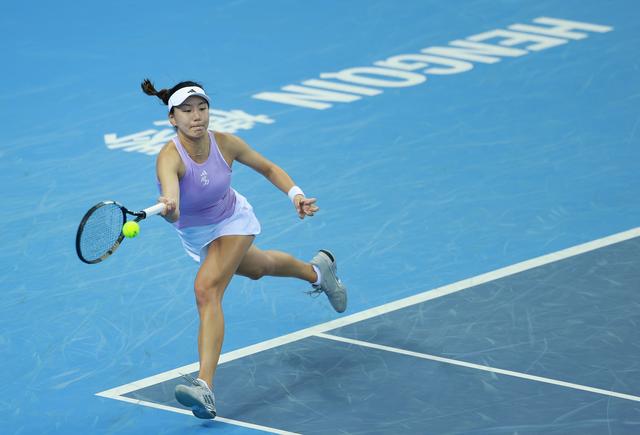 全运会｜网球——女子单打半决赛：朱琳晋级