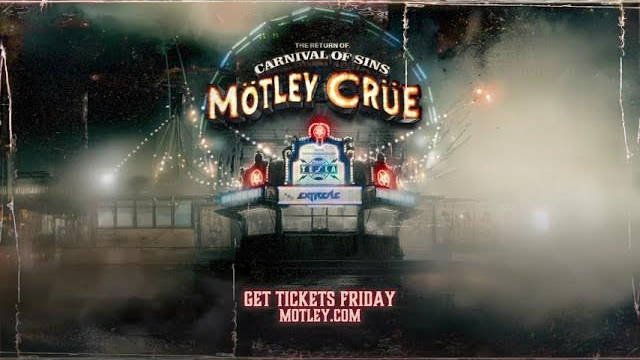 MÖTLEY CRÜE乐队2026年北美巡演纪念20周年与45年庆