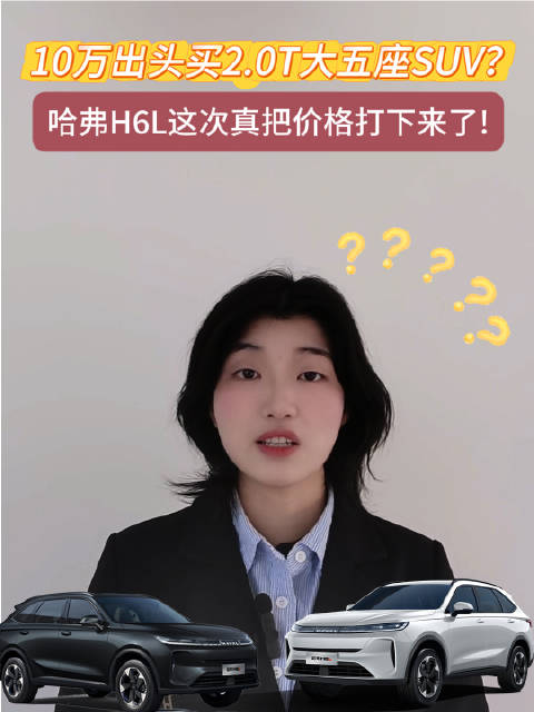 10万出头买2.0T大五座SUV 哈弗H6L这次真把价格打下来了!