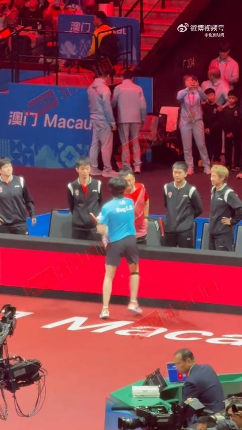 王楚钦樊振东拥抱