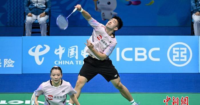 （粤港澳全运会）“雅思”组合“最后一舞” 羽球传奇永不落幕