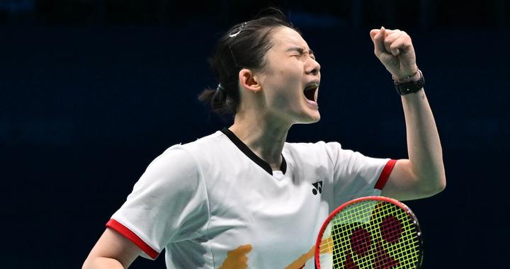 全运会丨韩悦夺得羽毛球女子单打季军