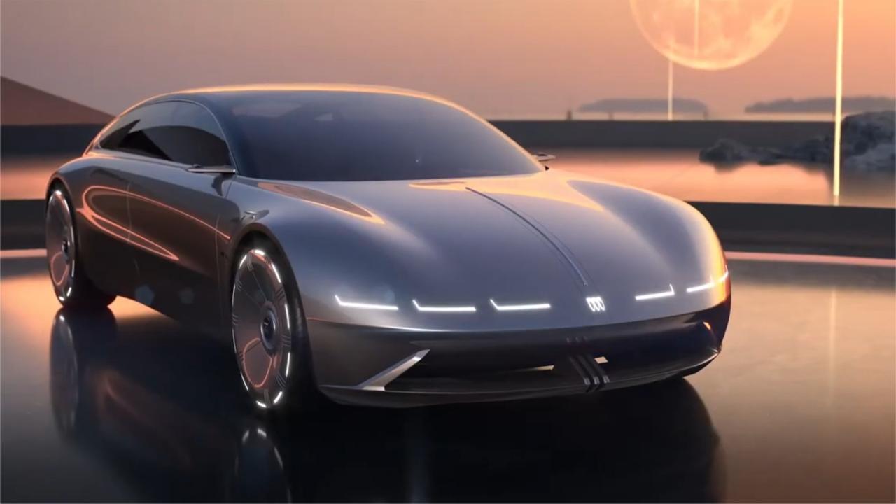 太空时代美学回归，复古与未来碰撞，这台纯电概念车颜值颠覆想象