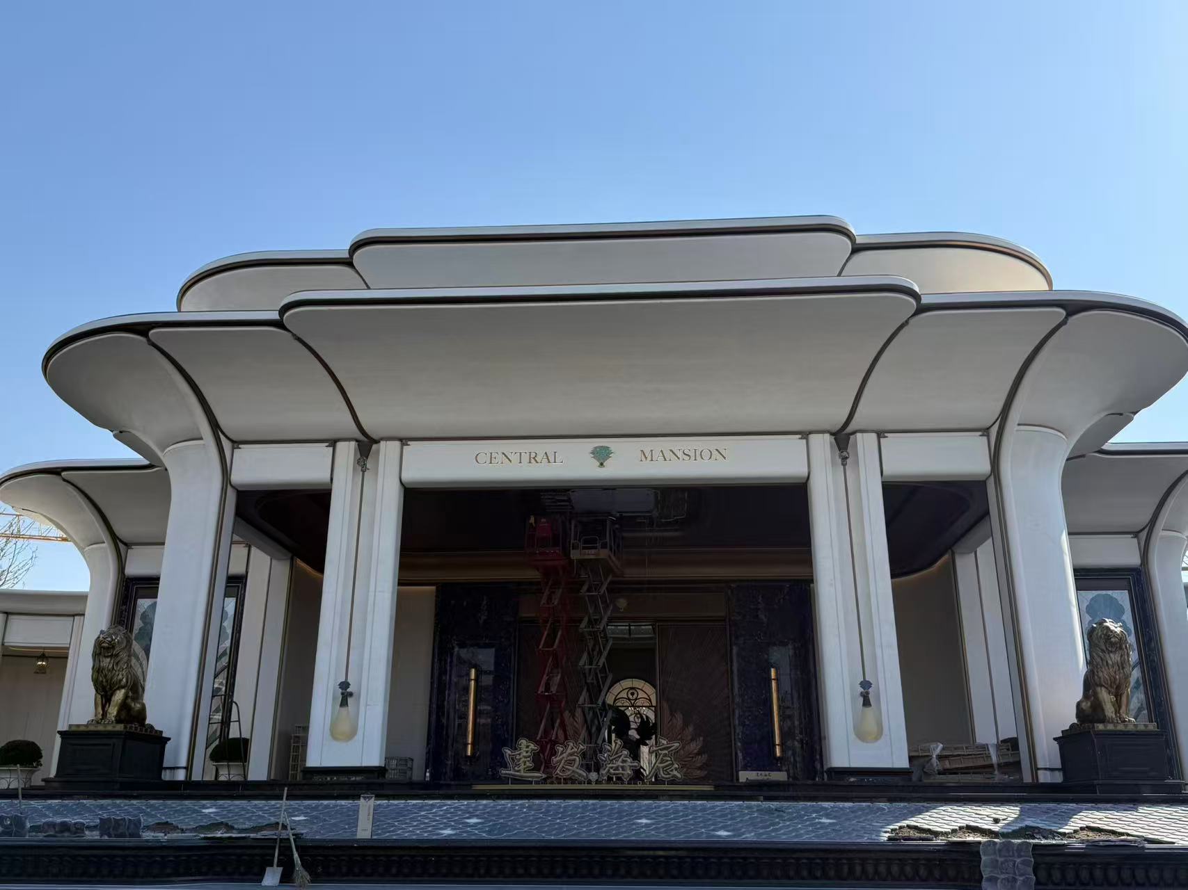 建发海宸实景示范区。图片来源：界面新闻记者王婷婷拍摄