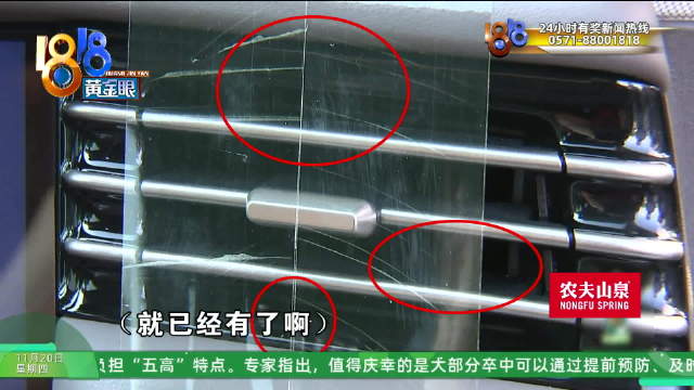 智己新车空调口喷出白色粉末 车主常备口罩