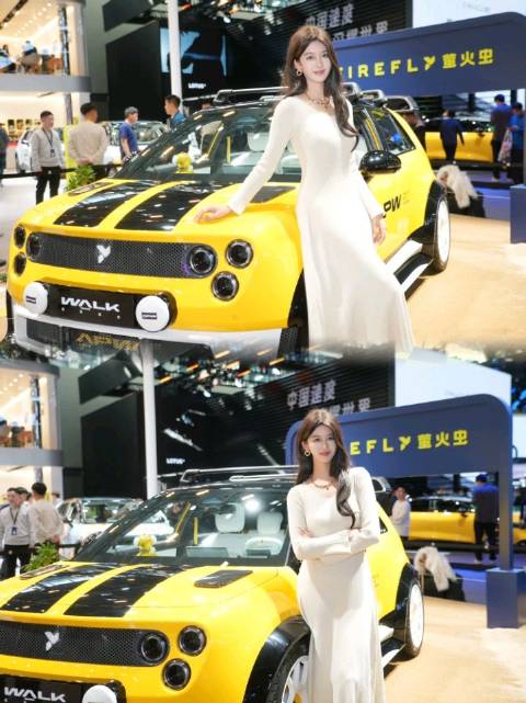 这次在广州车展 又被萤火虫吸引的走不动道啦