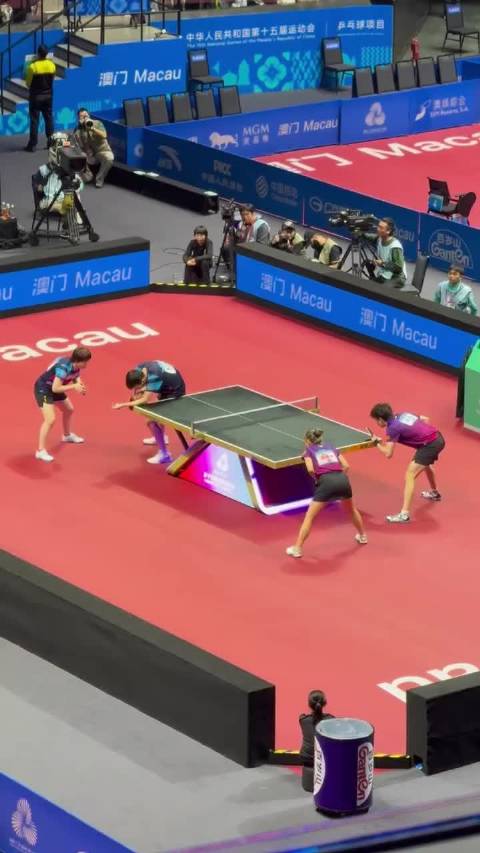 全运会乒乓球赛樊振东陈梦等发挥出色，林高远再证实力