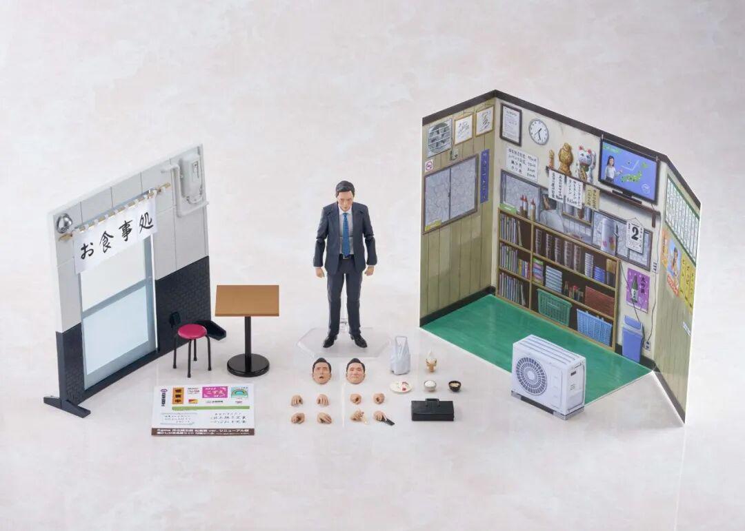 GSC再版《孤独的美食家》Figma井之头五郎 2026年9月发售 突然很想买！