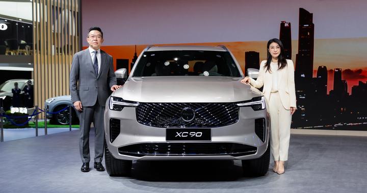 油电安全旗舰 沃尔沃汽车携手品牌代言人郭晶晶亮相广州车展