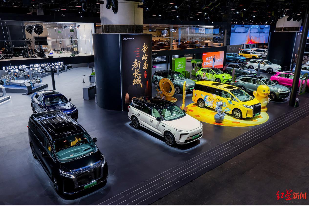 长城汽车六大品牌齐聚广州车展