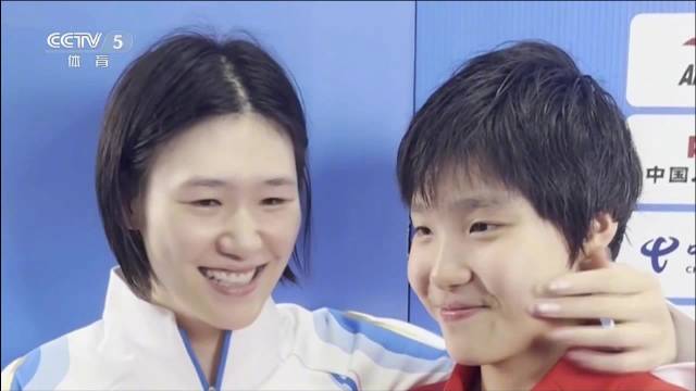 13岁于子迪全运双冠,隔空对话偶像叶诗文