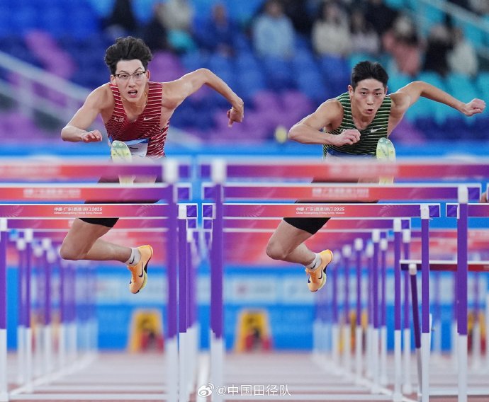 徐卓一全运会110米栏13秒12夺冠，上海队九连冠