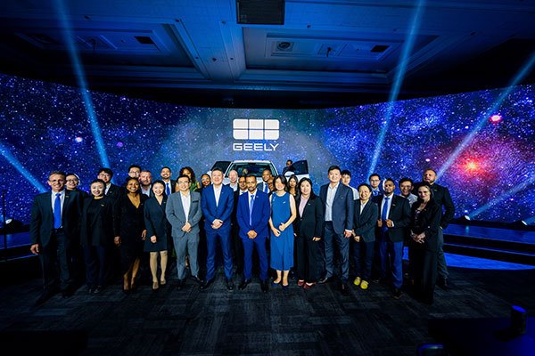 吉利新能源汽车登陆南非