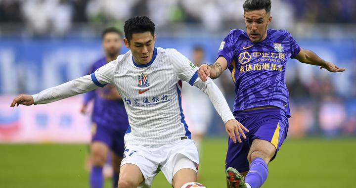 中超：上海申花胜天津津门虎