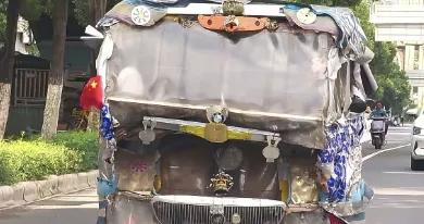 紫牛热点∣车版“哈尔的移动城堡”？交警直呼：谁看了都“傻眼”